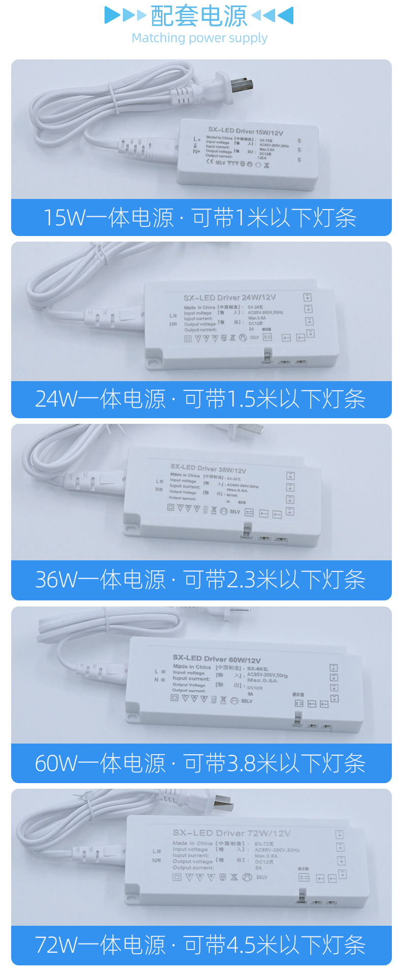 嵌入式led灯条开槽橱柜灯酒柜展柜灯电视衣柜书柜人体感应层板灯(图11)