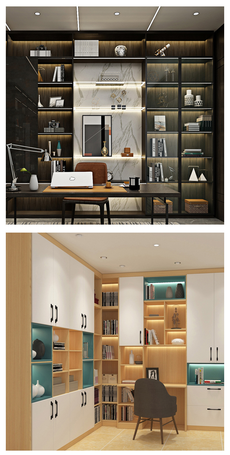 嵌入式led灯条开槽橱柜灯酒柜展柜灯电视衣柜书柜人体感应层板灯(图13)