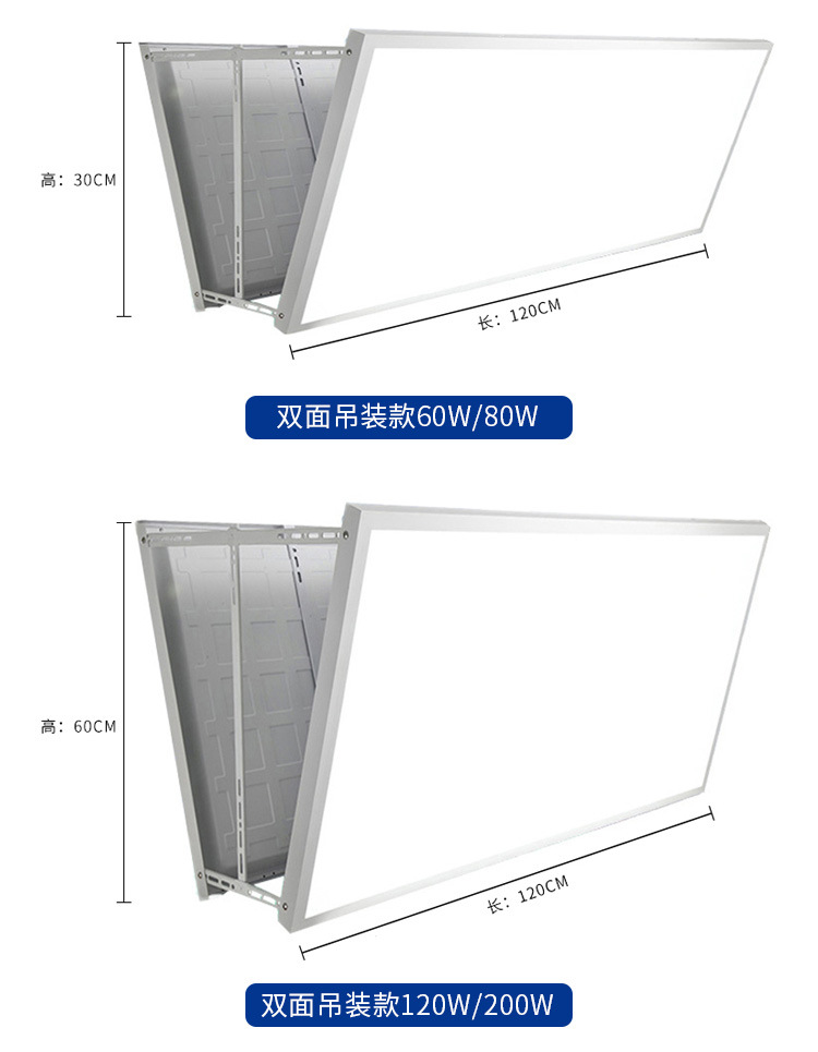 LED羽毛球场灯 室内防眩目球馆灯 蜂窝无影乒乓球篮球馆照明吊灯(图16)
