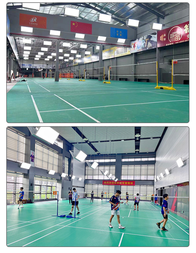 LED羽毛球场灯 室内防眩目球馆灯 蜂窝无影乒乓球篮球馆照明吊灯(图21)