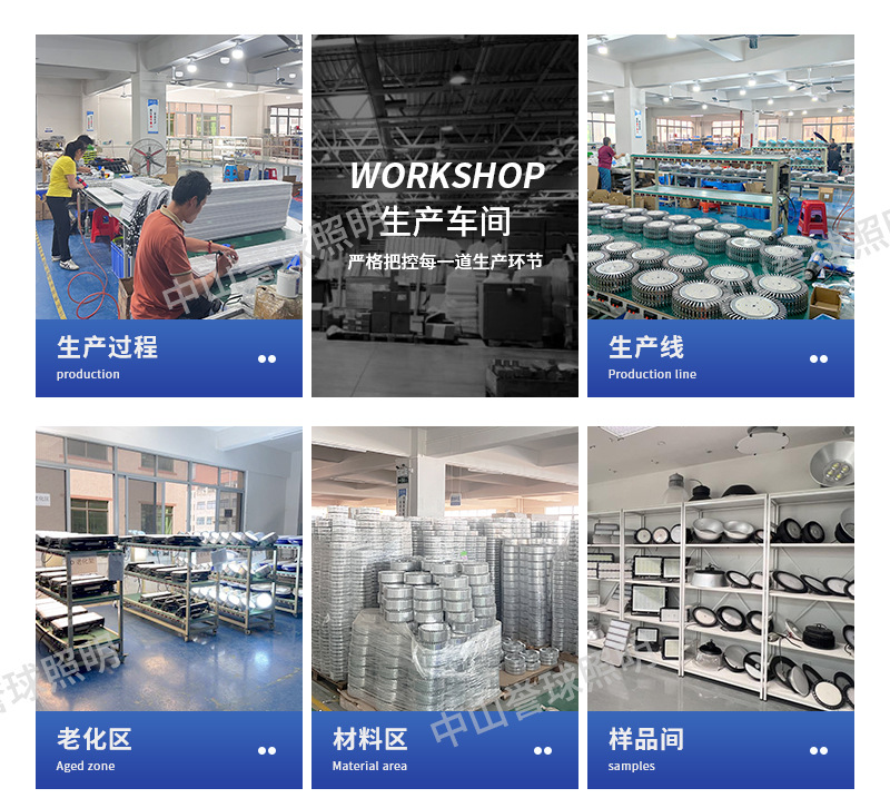 LED羽毛球场灯 室内防眩目球馆灯 蜂窝无影乒乓球篮球馆照明吊灯(图23)