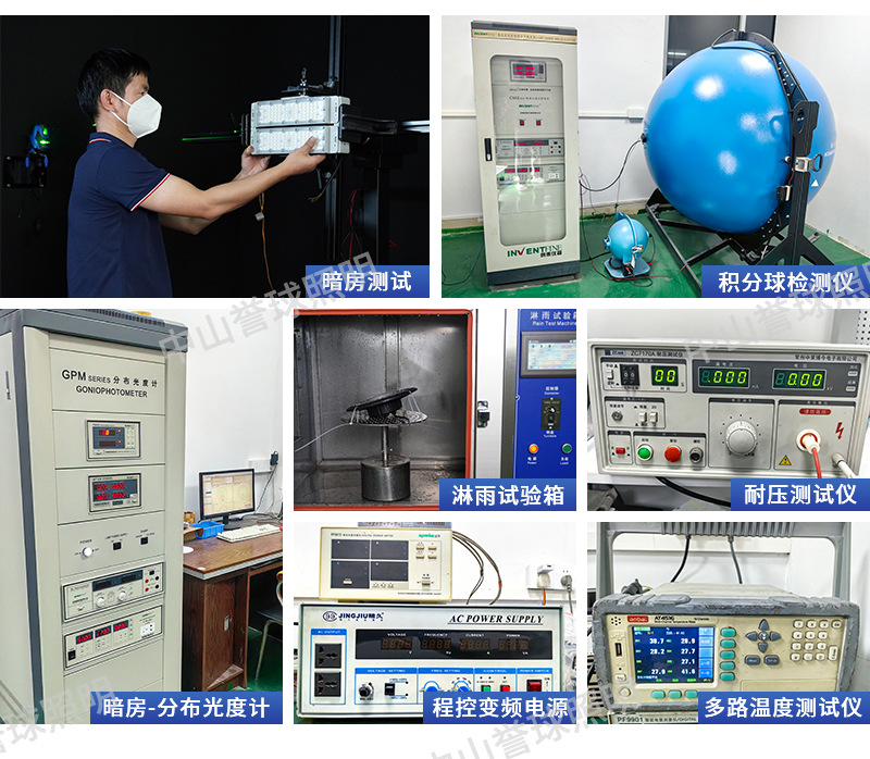 LED羽毛球场灯 室内防眩目球馆灯 蜂窝无影乒乓球篮球馆照明吊灯(图24)