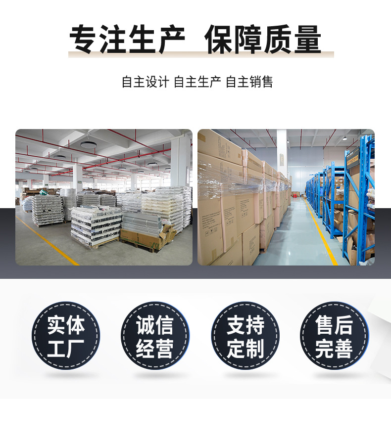 超亮LED长条灯办公室吊灯商用教室会议室健身房商场日光灯长条灯(图22)