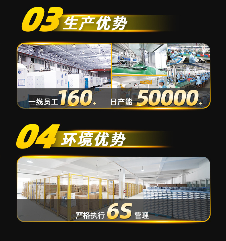 新品太阳能柱头灯 8LED一灯双色户外庭院花园景观 柱子灯(图2)